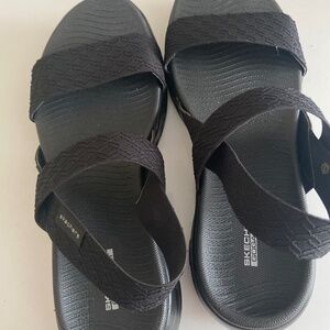Black sandals